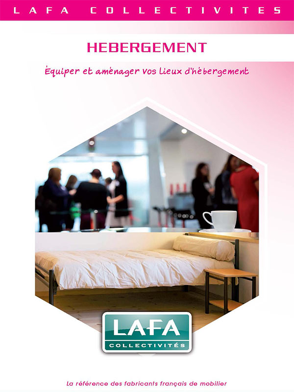 Catalogue mobilier d'hébergement LAFA - Mobilierdespros.fr