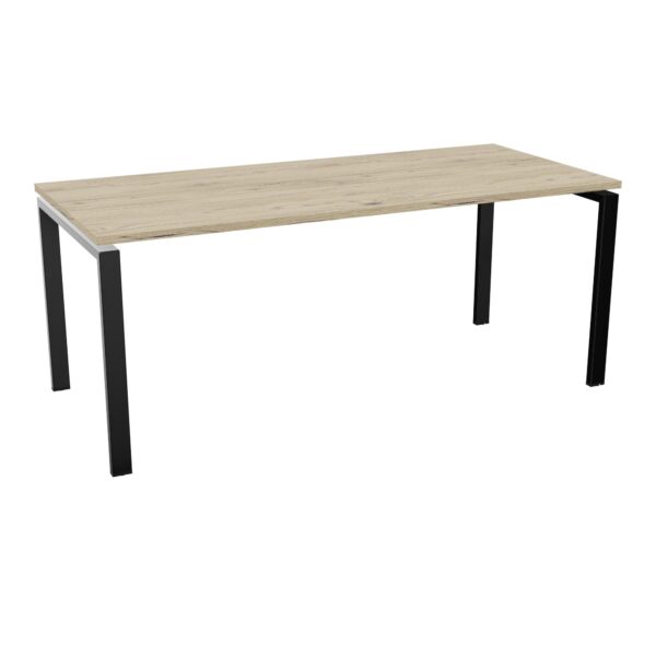 CONECT BUR RECT L180XP80CM-PLAT R3-PIET ARCHE RECT FX SG, Bureaux collaborateurs