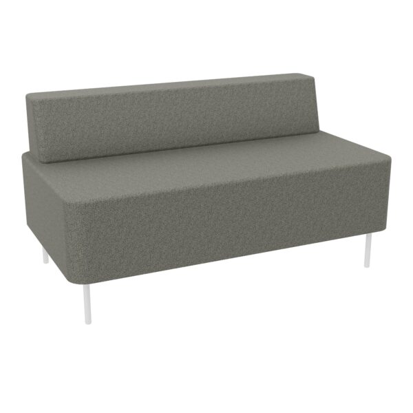 ZELIE CHAUFF.2PL.L120 CM 4PIEDS AVEC DOSSIER B1 B1 ZO, Assises modulaires